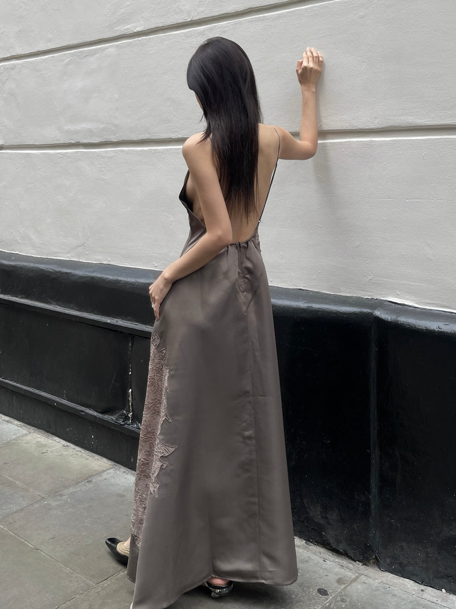 EMBROIDERED MAXI DRESS  Atomicfield