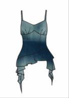 Blue Washed Top