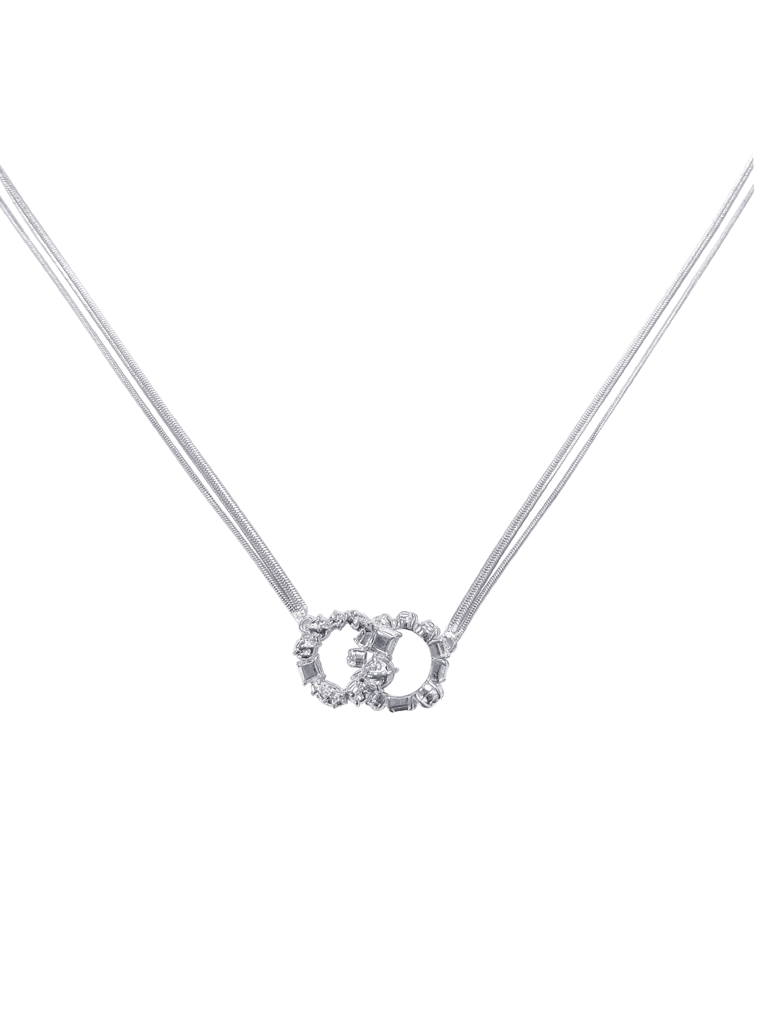 Karat Round Double Necklace