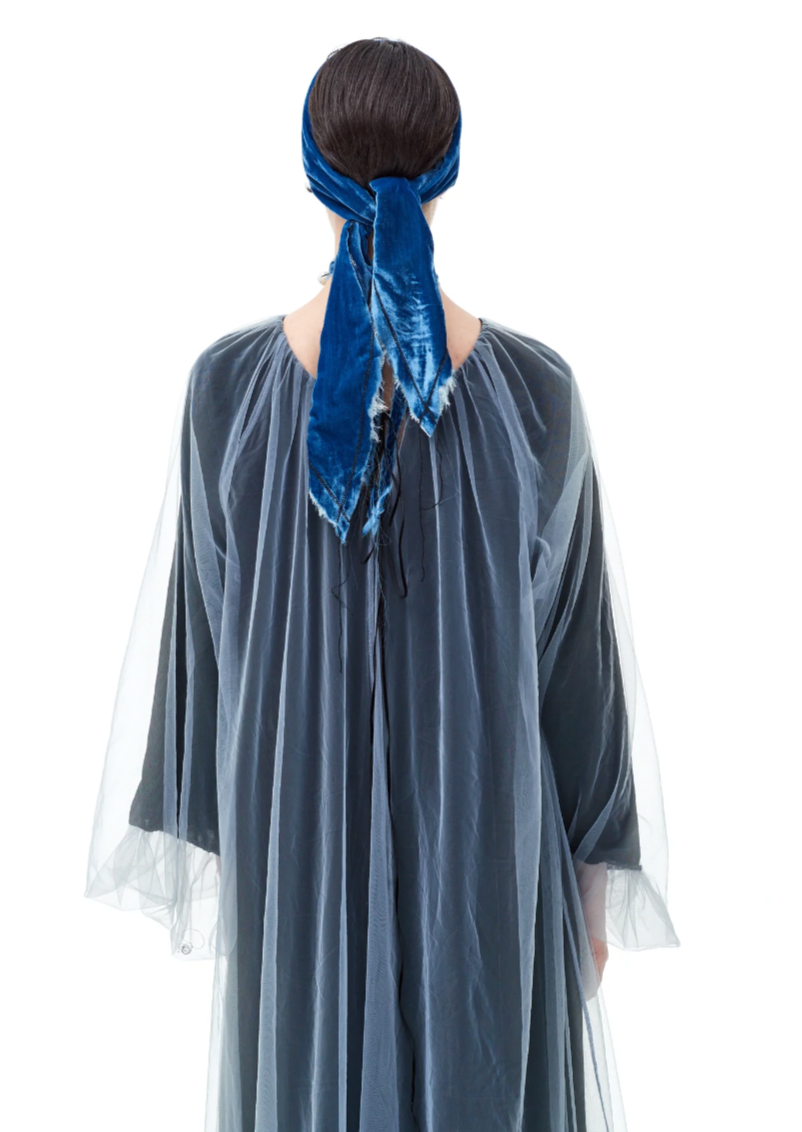 Velvet Mesh Luna Dress