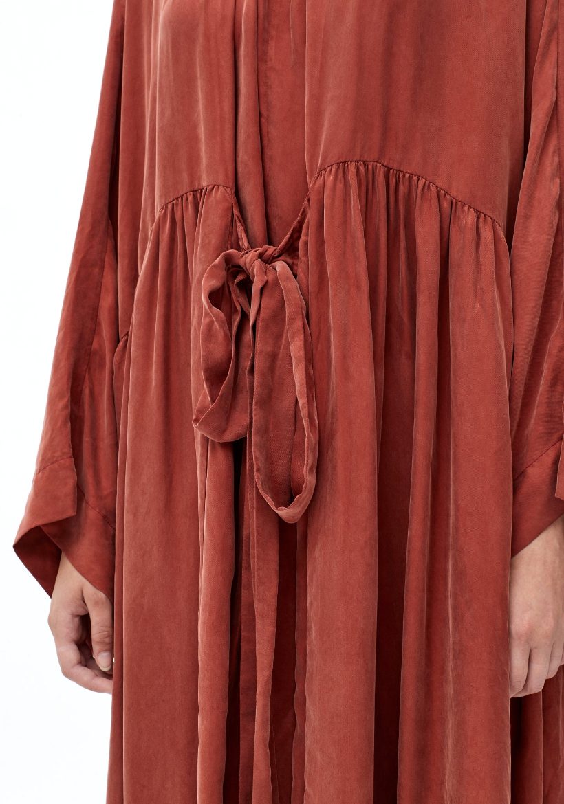 Cupro Silk Floating Dress