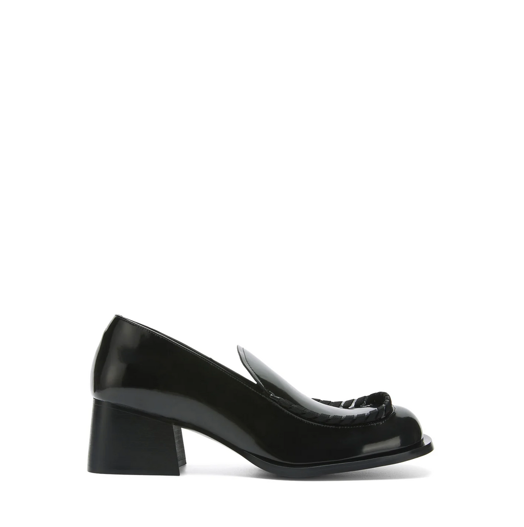 Block Loafers (Spiral Cord Black)