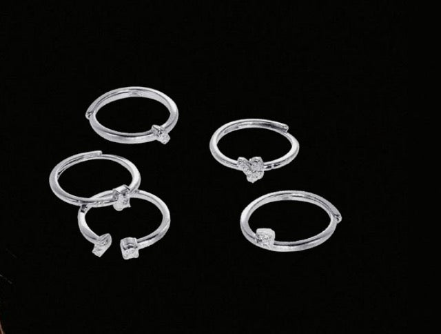 Carat ring set (5 pieces)