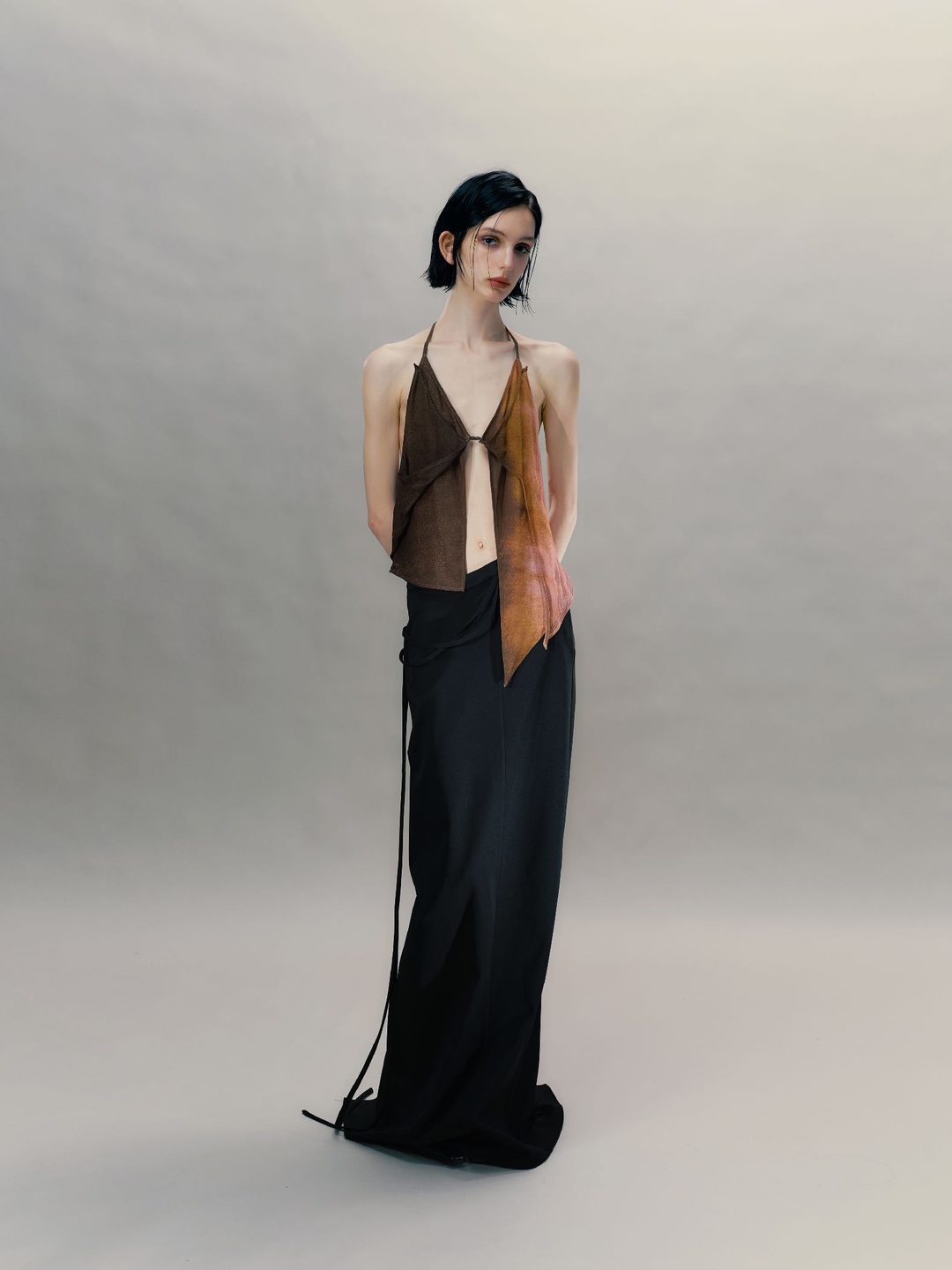 Irregular Double Layer Vest Top