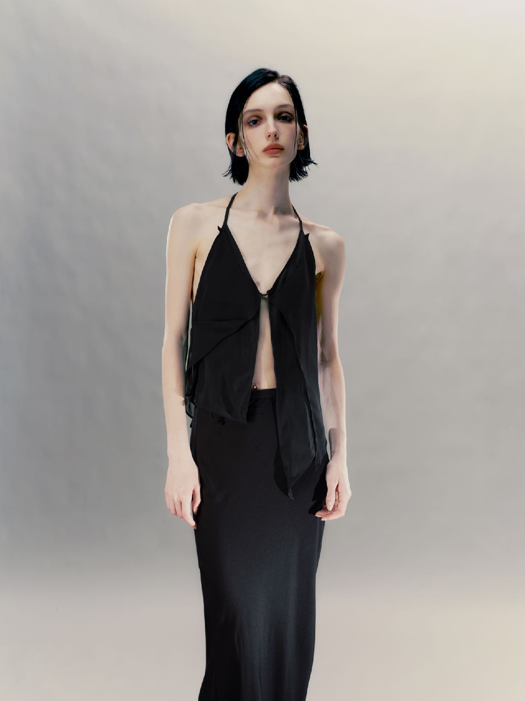 Irregular Double Layer Vest Top