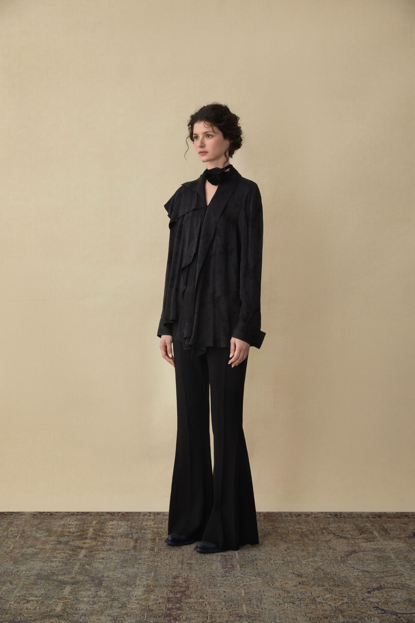 Cupro Jacquard Shirt