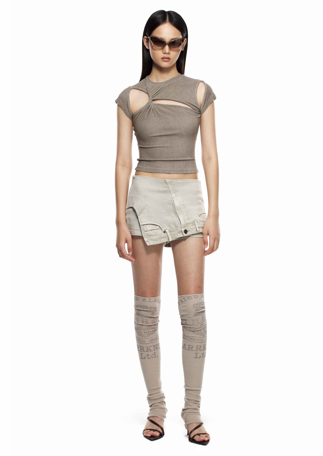 Irregular Cutout Top