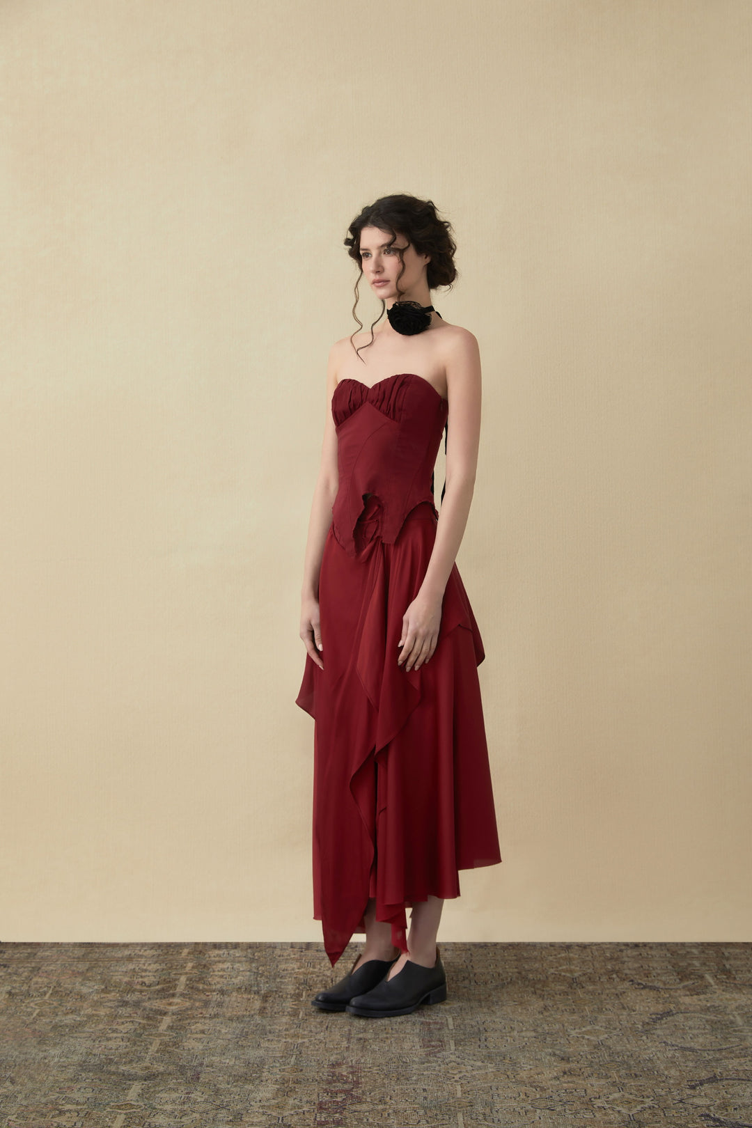 Ruched Tube Top