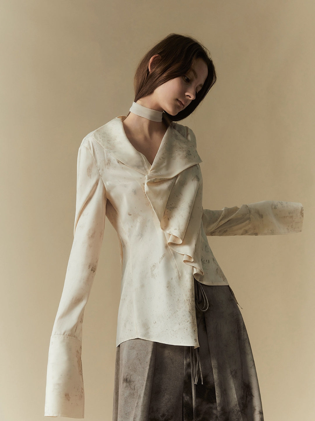 Chest Double Lace Shirt