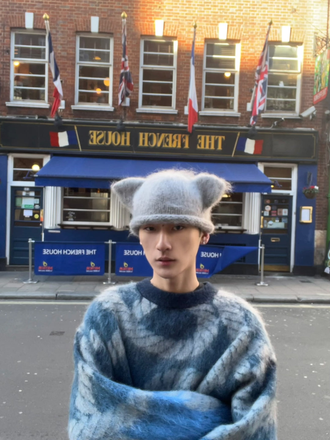 Mongolian Hand-Knitted Monster Hat