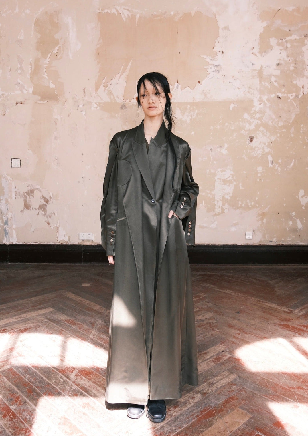 Poetry Coat Olive （pre-order）