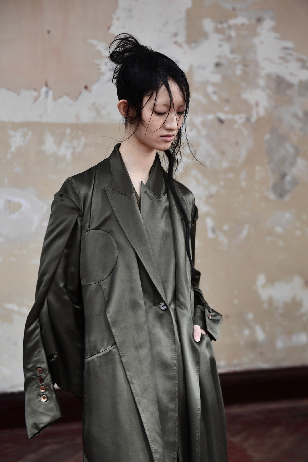 Poetry Coat Olive （pre-order）