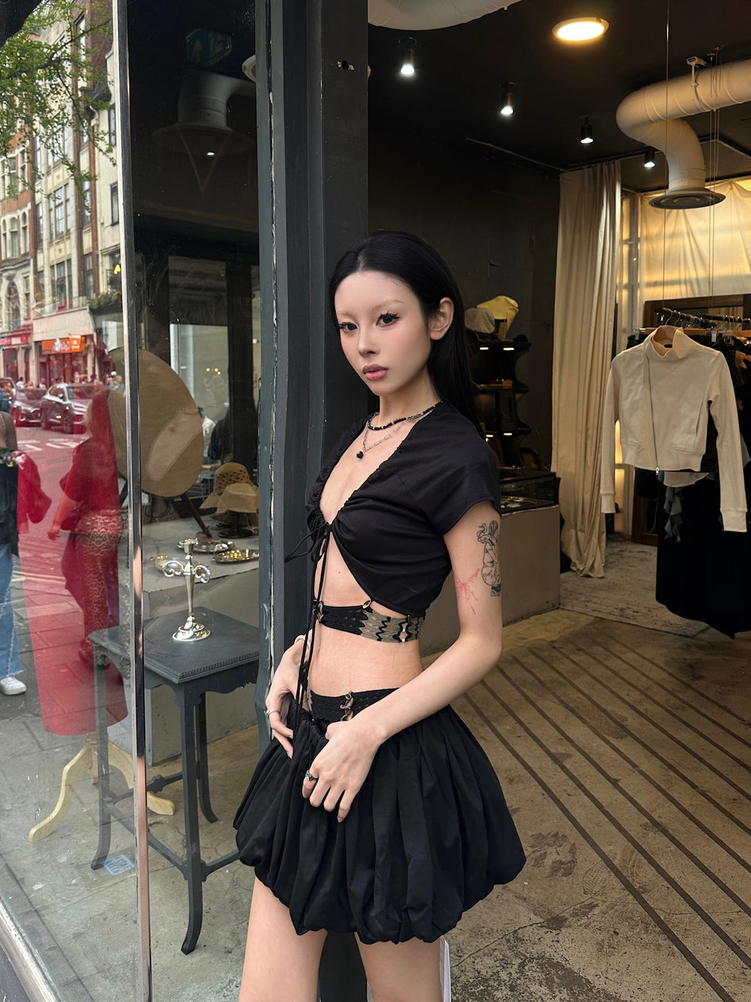 Ripple Combo Crop Top
