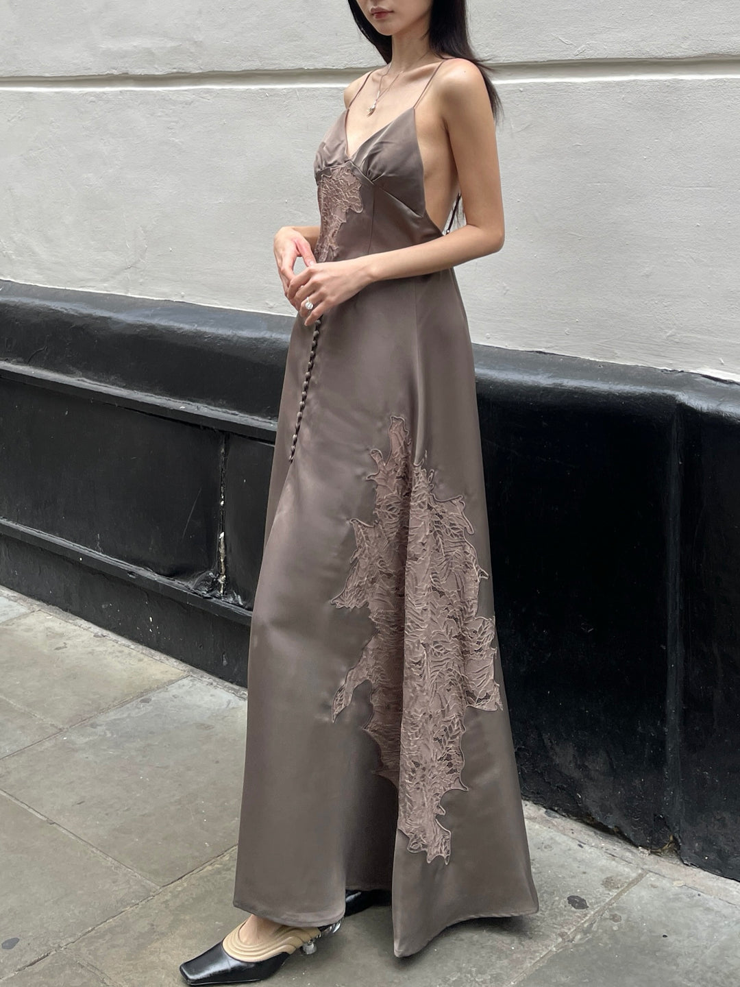 EMBROIDERED MAXI DRESS Atomicfield EMBROIDERED MAXI DRESS Atomicfield