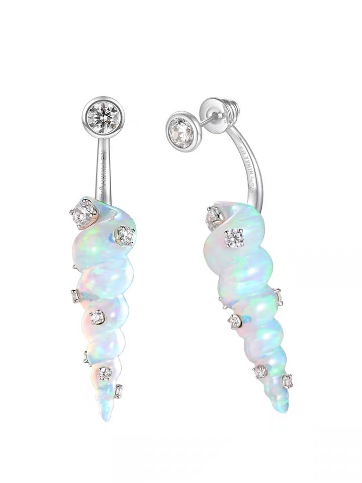 Spiral Stud Earring