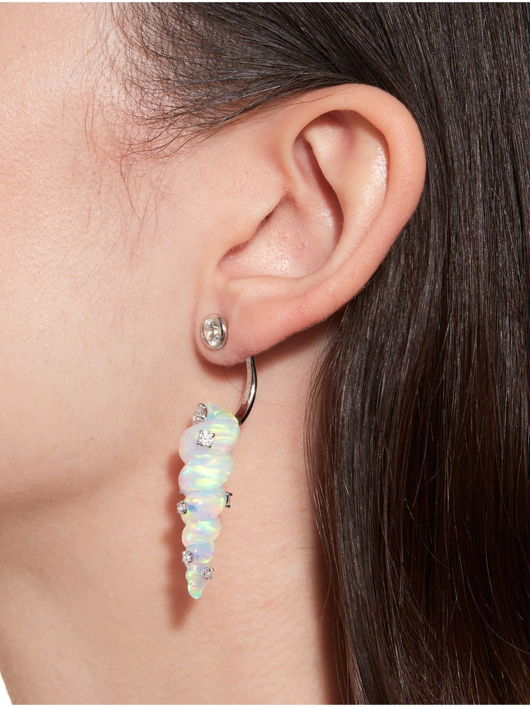 Spiral Stud Earring