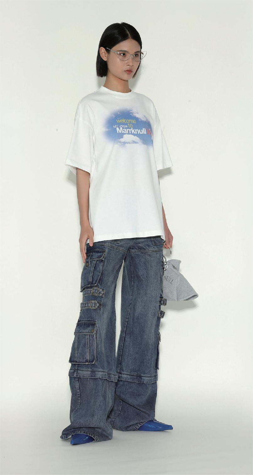 Dislocation Denim Work Pants Blue