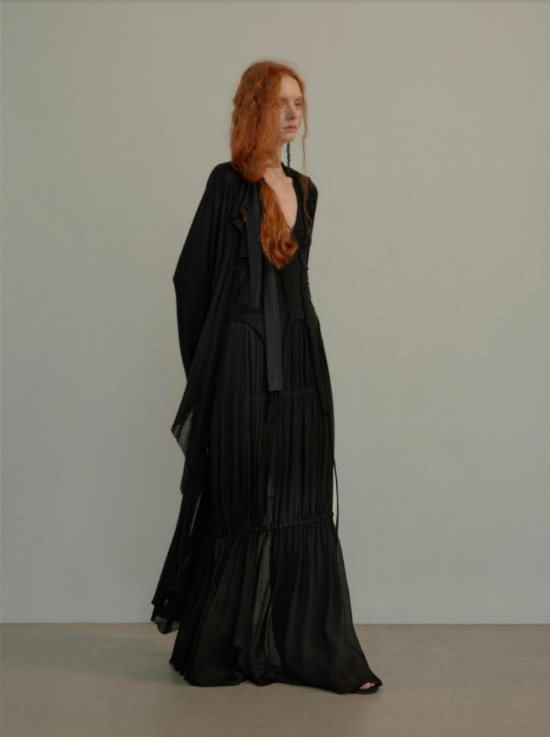 Long Tencel Cardigan