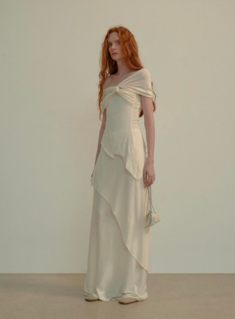 Twisted One-Shoulder Top