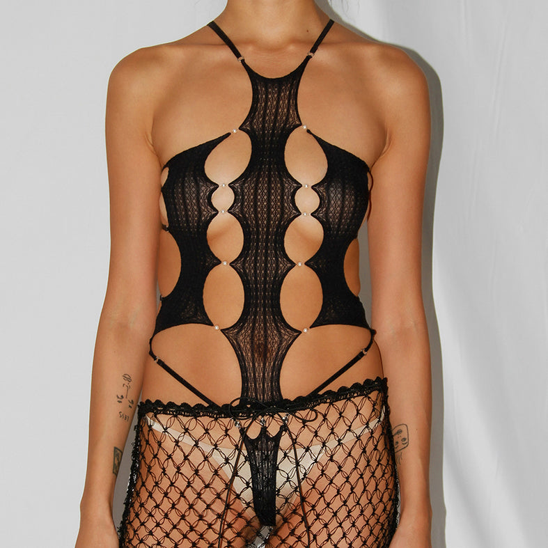 Sheer String Bodysuit