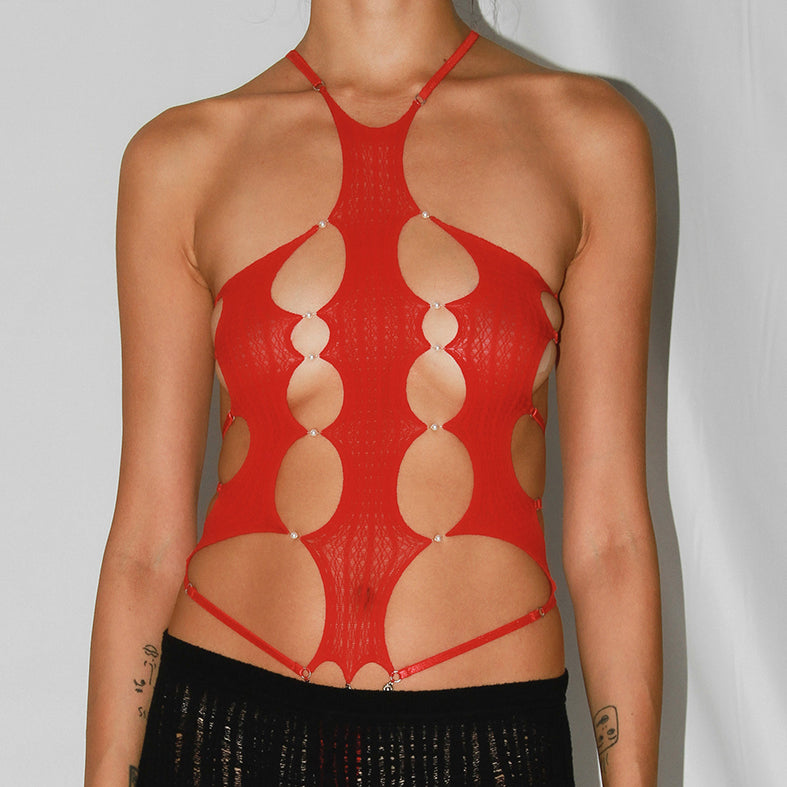 Sheer String Bodysuit