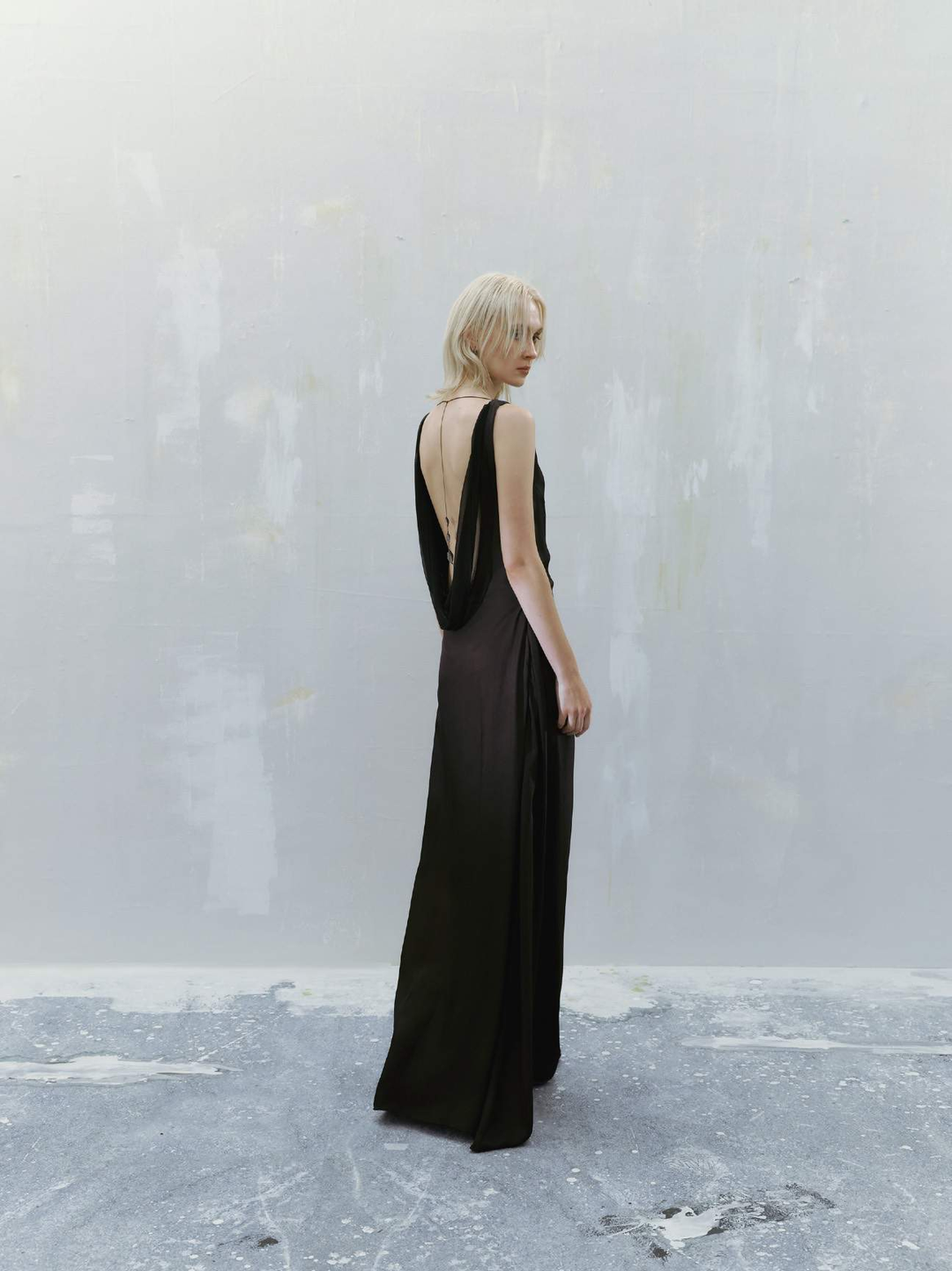 Asymmetric Backless Halter Dress Atomicfield Asymmetric Backless Halter Dress Atomicfield
