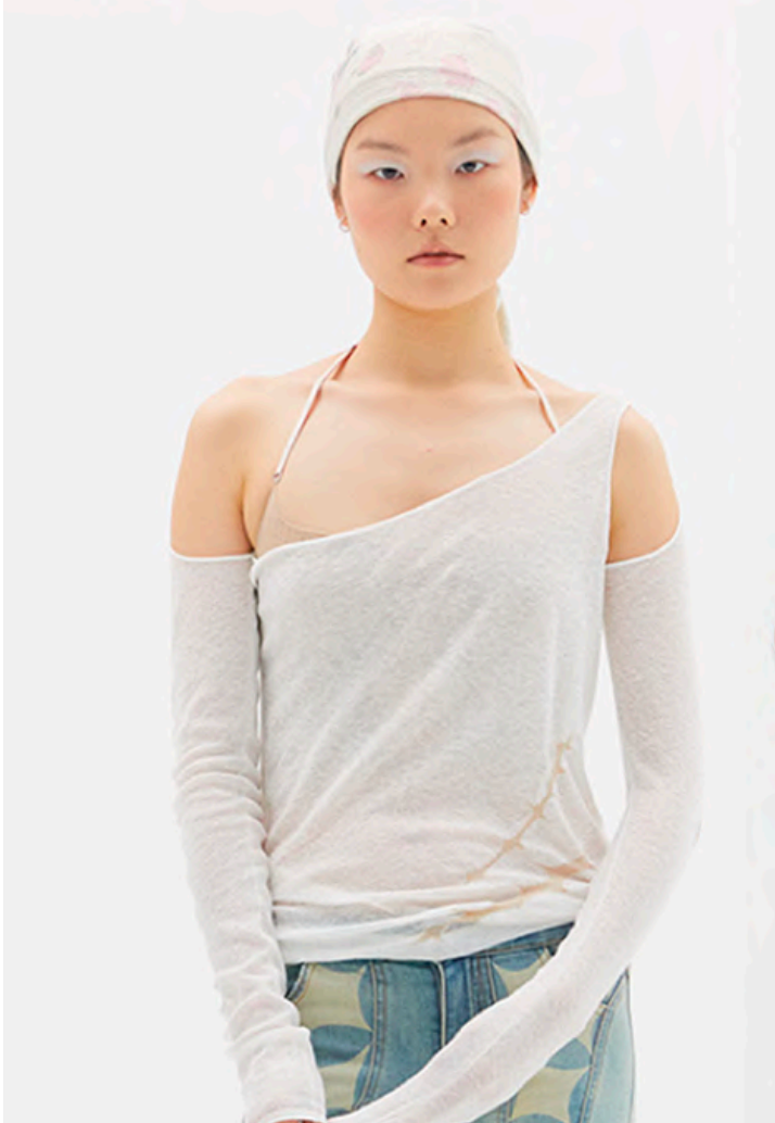 Thorn Intarsia Long-Sleeve T- shirt