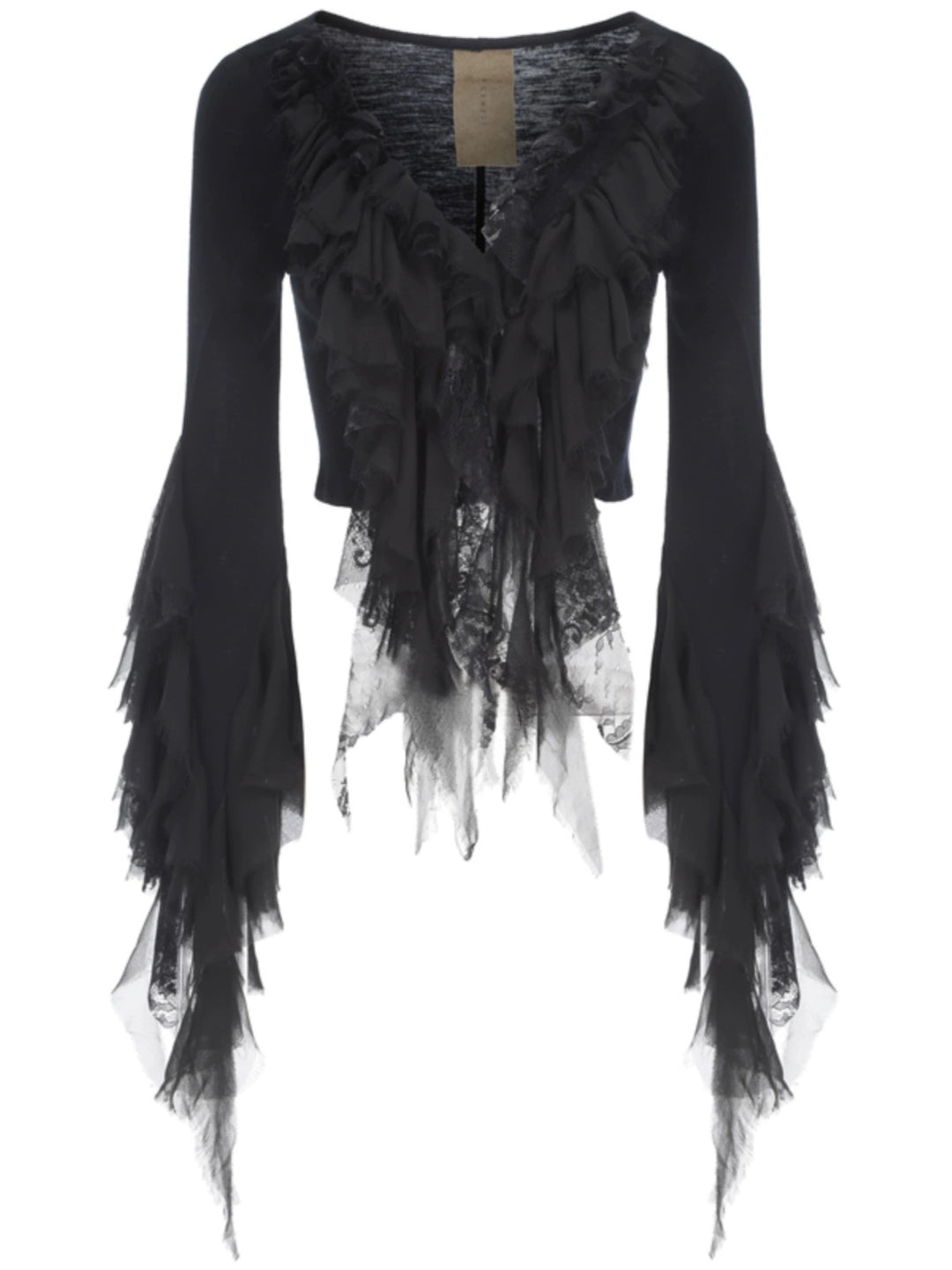 Wool Lace Lace Top