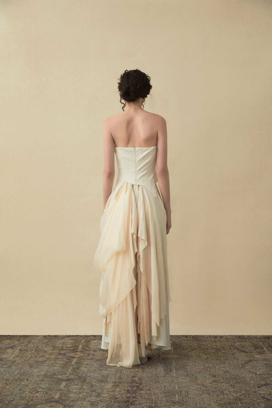 Strapless Patchwork Dress