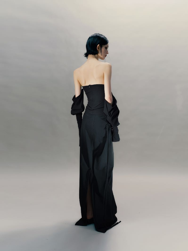 Wide Sleeve Bustier