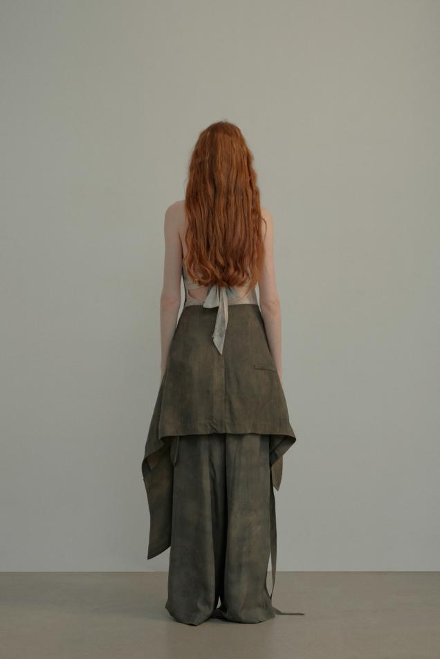 Swing Neck Patchwork Camisole