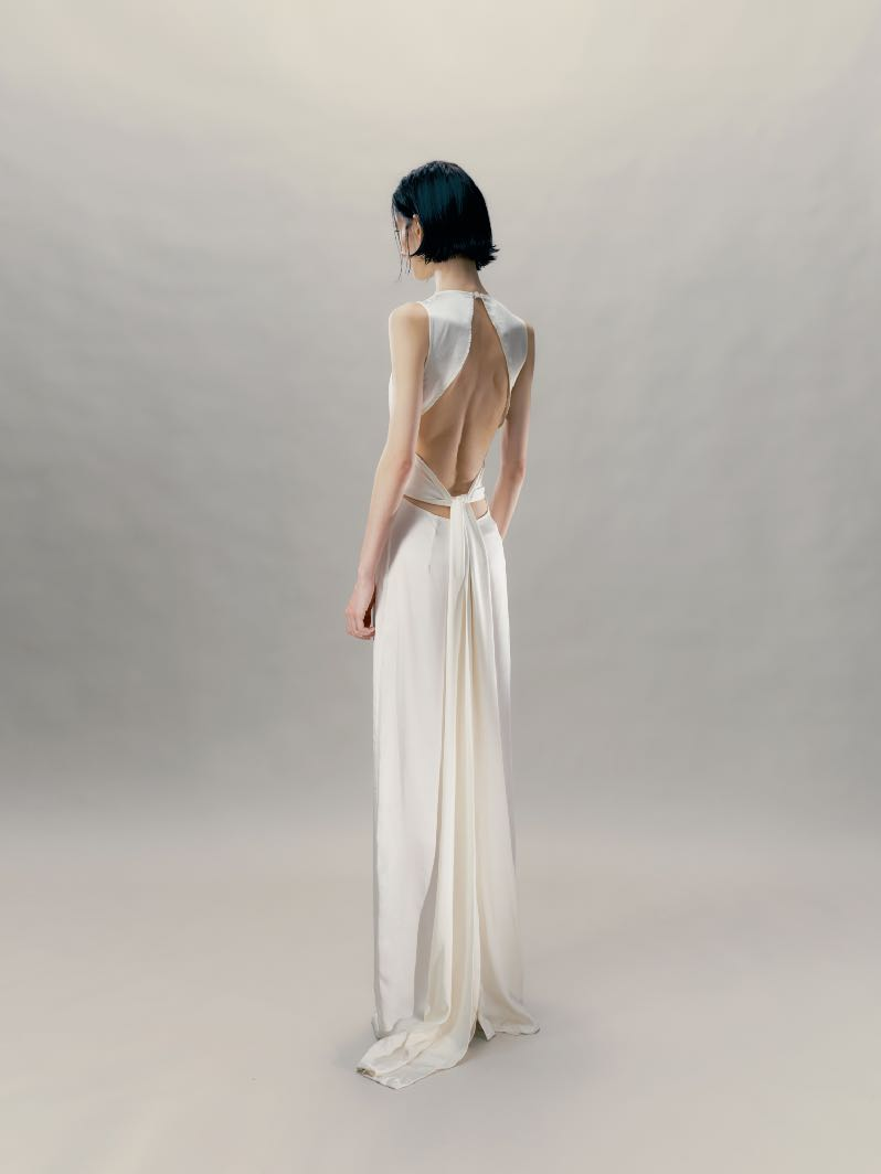 Backless Halter Dress