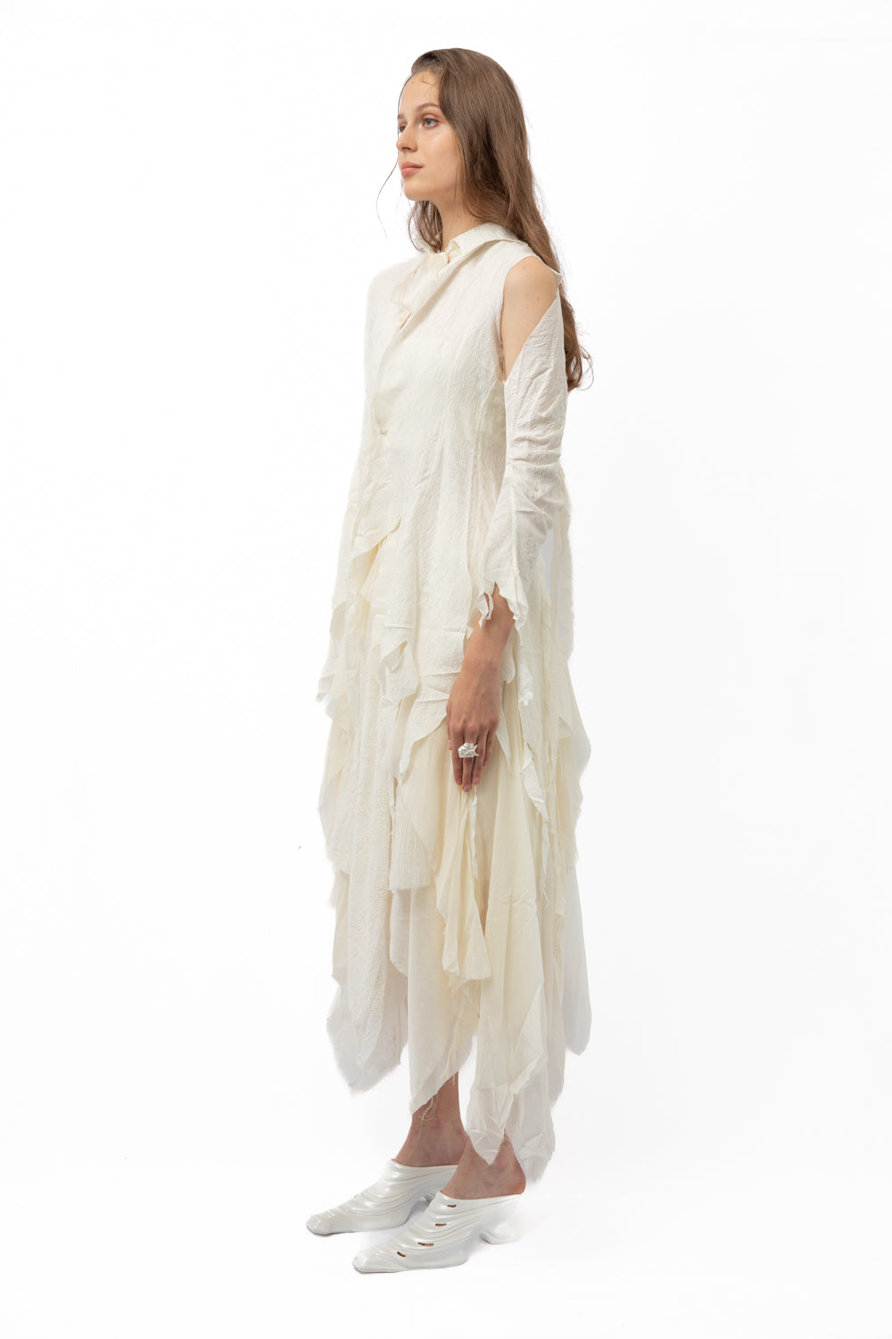 Irregular Handmade Silk Dress （pre-order）