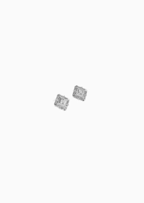 Double Carat Diamond Earrings